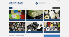 Desktop Screenshot of label-products.com